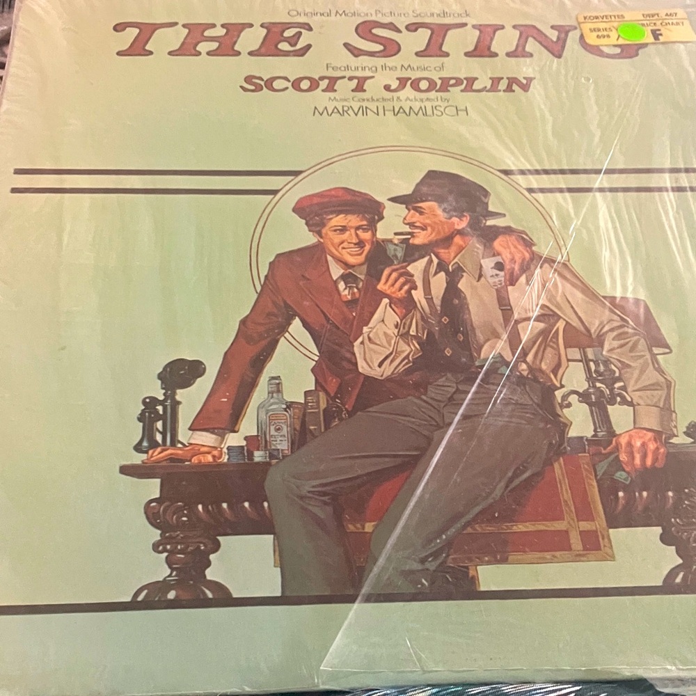 The Sting Soundtrack Vinyl Record